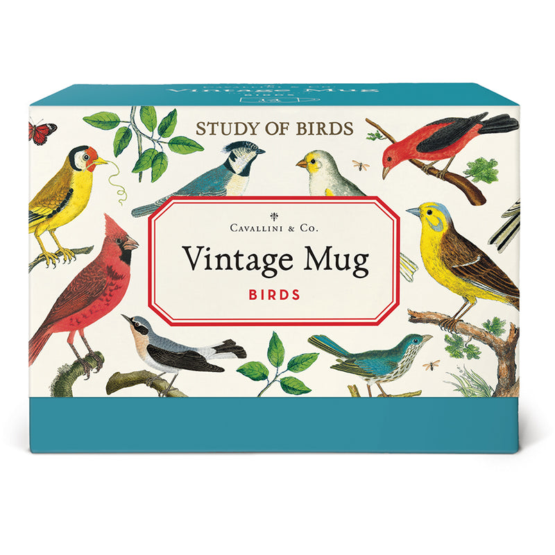 Birds Ceramic Mug-Cavallini
