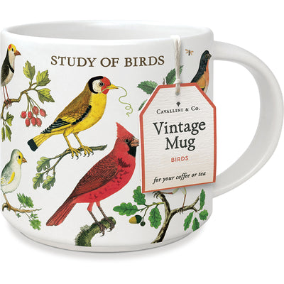 Birds Ceramic Mug-Cavallini