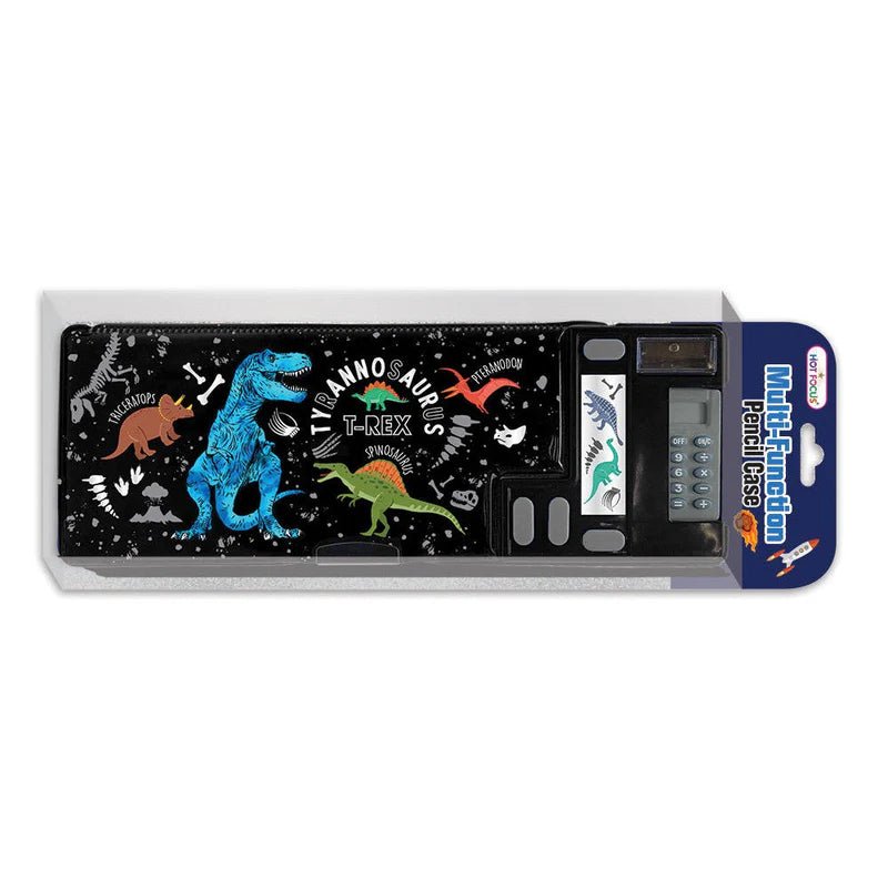 Multi - Function Pencil Case,Dinosaur - Lemon And Lavender Toronto