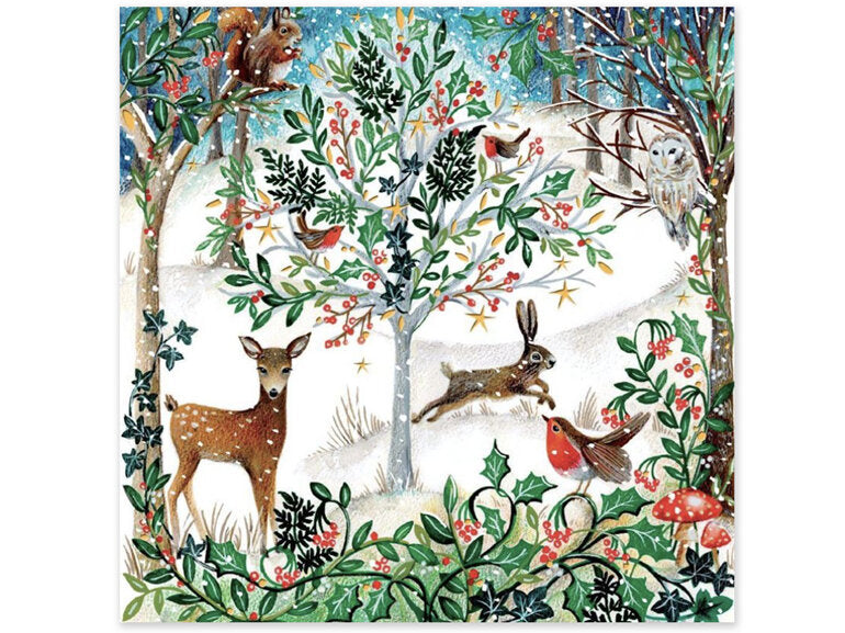 Winter Forest Glade Medium Gift Bag Museums & Galleries