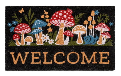 Mushroom Welcome Doormat - Lemon And Lavender Toronto