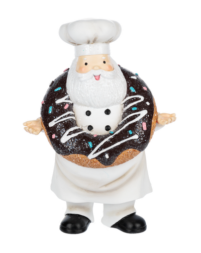 Baker Santa Figurine