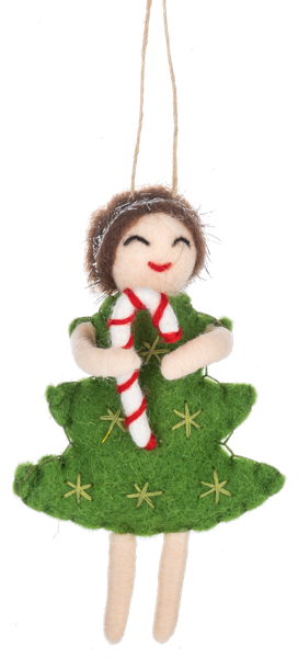 Vintage Doll Ornament