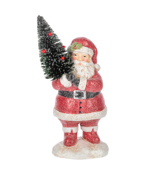 Nostalgic Santa Figurine