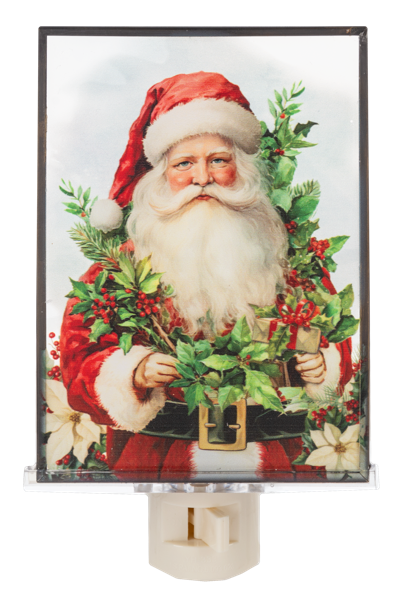Vintage Santa Night Light