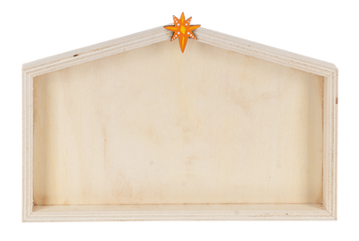 Nativity Scene w/Creche Set