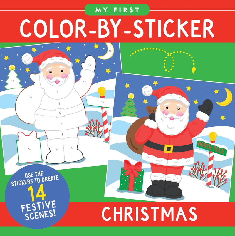 My First Color - by - Sticker Book - Christmas - Lemon And Lavender Toronto