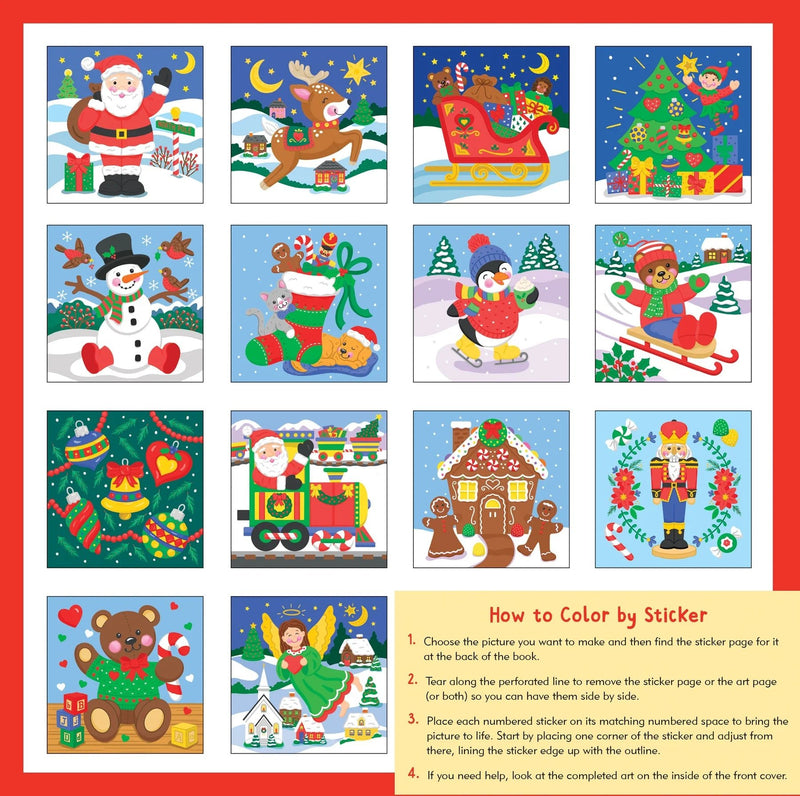 My First Color - by - Sticker Book - Christmas - Lemon And Lavender Toronto