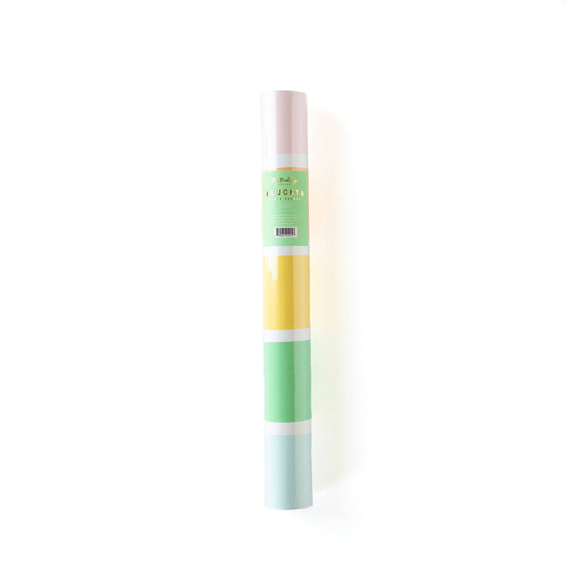 My Mind’s Eye - SPD820 - Pastel Rainbow Table Runner - Lemon And Lavender Toronto