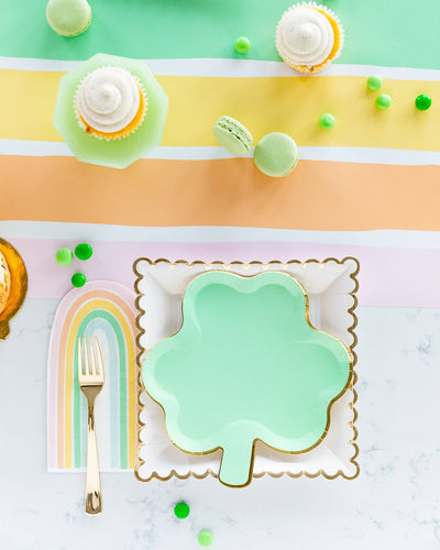 My Mind’s Eye - SPD820 - Pastel Rainbow Table Runner - Lemon And Lavender Toronto