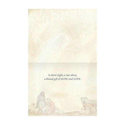 Nativity 2 Variety Christmas Card Box Set - Lemon And Lavender Toronto