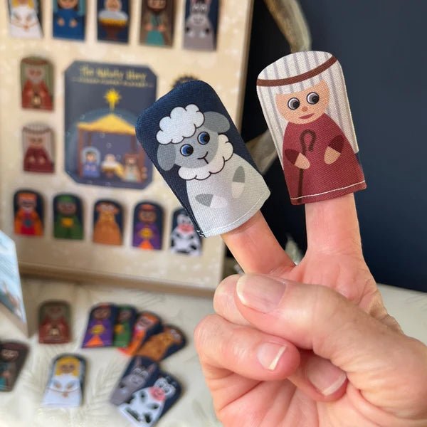 Nativity Finger Puppet Set - Lemon And Lavender Toronto