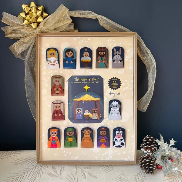 Nativity Finger Puppet Set - Lemon And Lavender Toronto