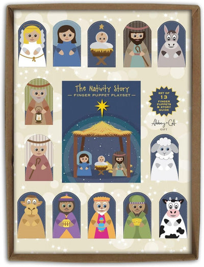 Nativity Finger Puppet Set - Lemon And Lavender Toronto