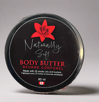 Naturally Soft Body Butter - Made in Canada 60ml - Lemon And Lavender Toronto