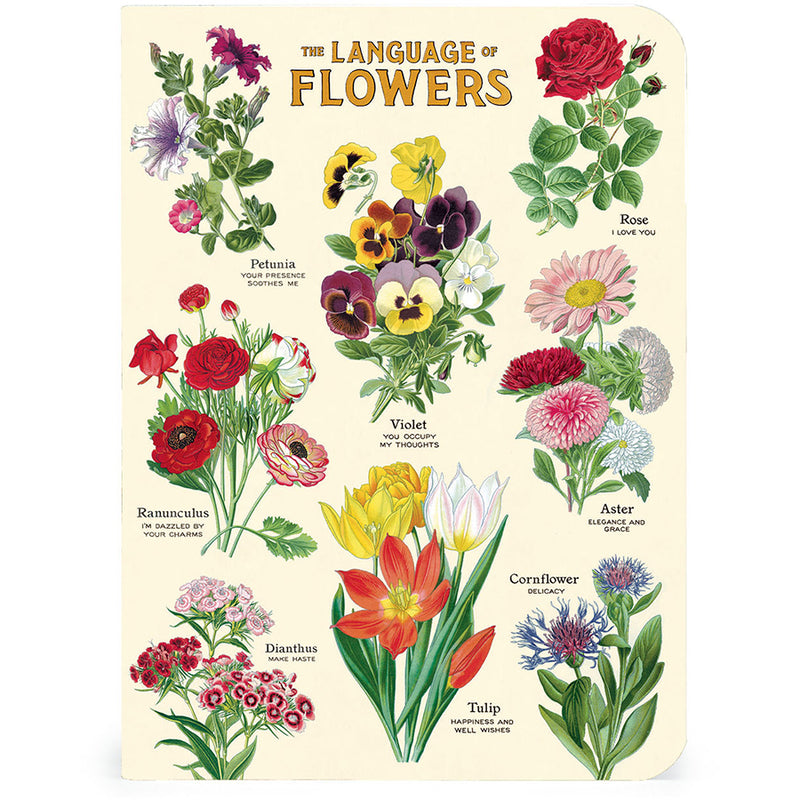 Language of Flowers Mini Notebook