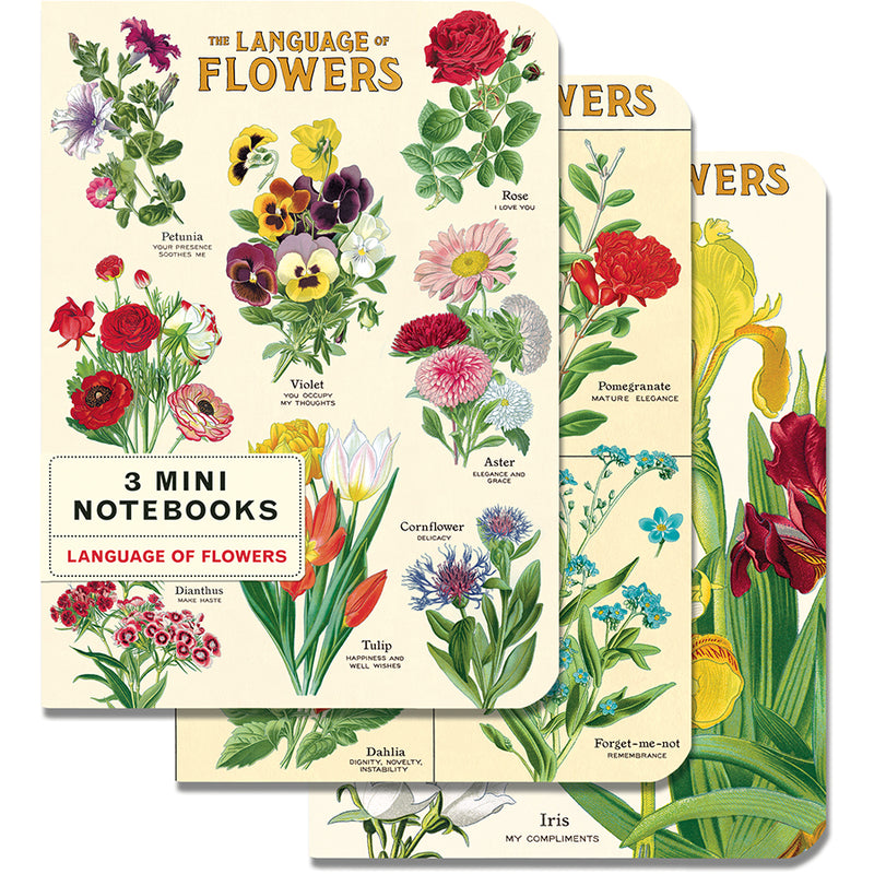 Language of Flowers Mini Notebook
