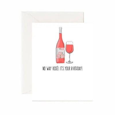 No Way Rose It's Your Birthday - Greeting Card - Lemon And Lavender Toronto