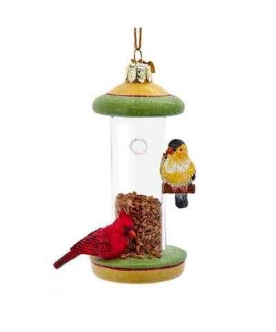 Noble Gems™ Glass Bird Feeder Christmas Ornament - Lemon And Lavender Toronto