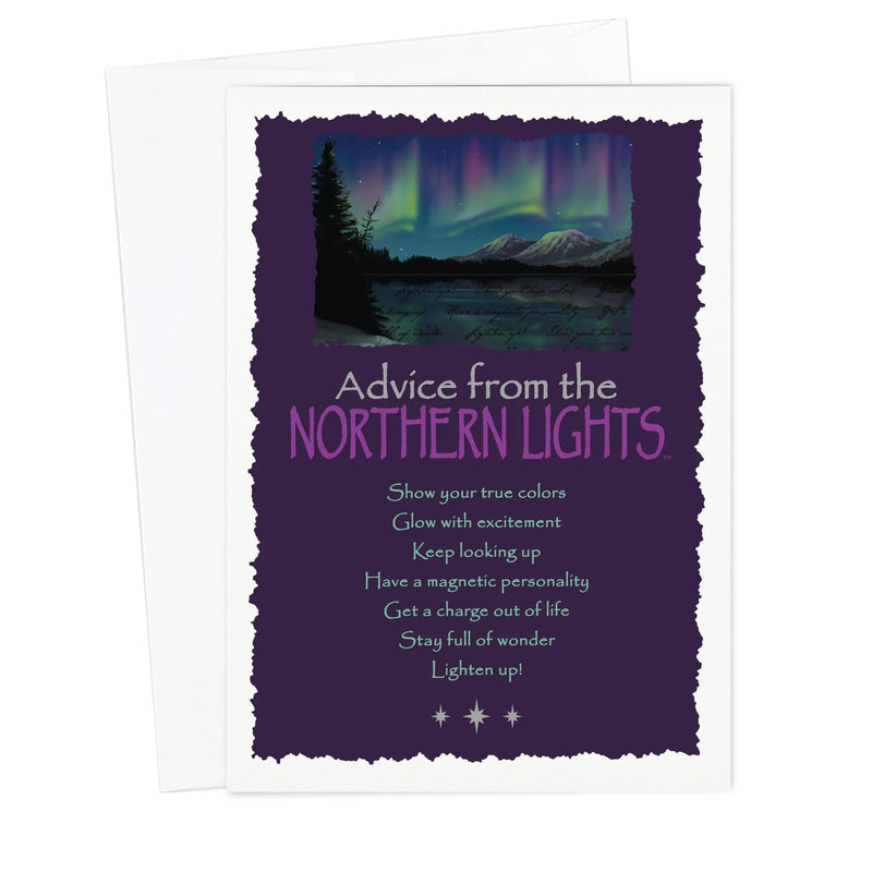 Northern Lights Advice Card - Lemon And Lavender Toronto