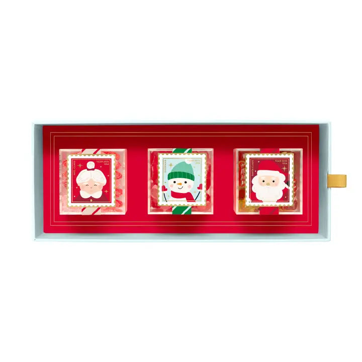 Sugarfina North Pole Express 3 Piece Bento Box
