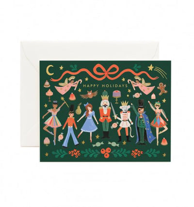 Nutcracker Ballet Christmas Card - Lemon And Lavender Toronto