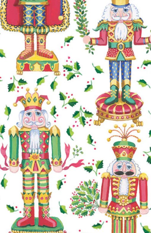 Nutcracker Christmas White Tissue Pack - 4 Sheets - Lemon And Lavender Toronto