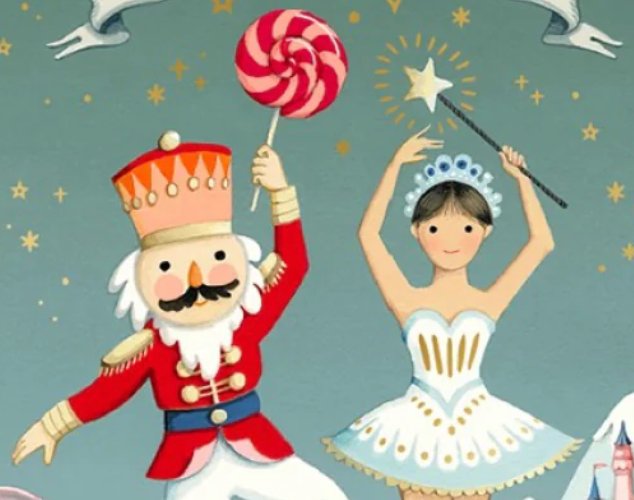 Nutcracker Holiday Greeting Card - Lemon And Lavender Toronto