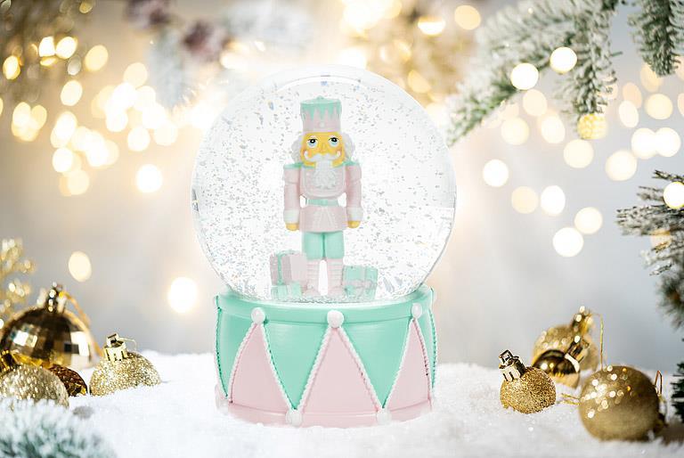 Nutcracker Snow Globe with Music - Lemon And Lavender Toronto