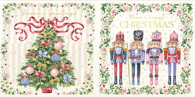 Nutcrackers Christmas Card Wallet Box - Lemon And Lavender Toronto