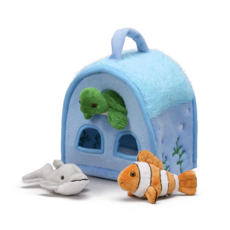 Ocean Animal Finger Puppet Playhouse - Lemon And Lavender Toronto