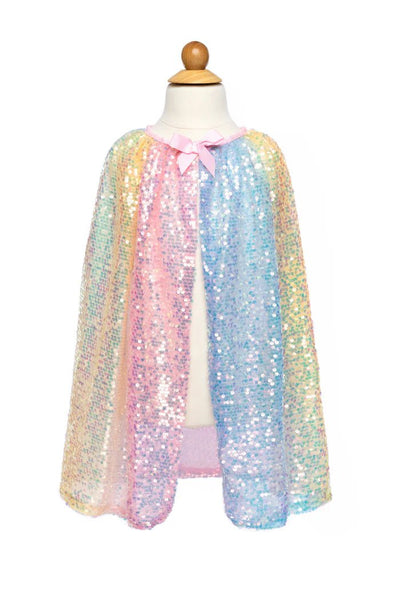 Ombre Sequins Cape - Lemon And Lavender Toronto