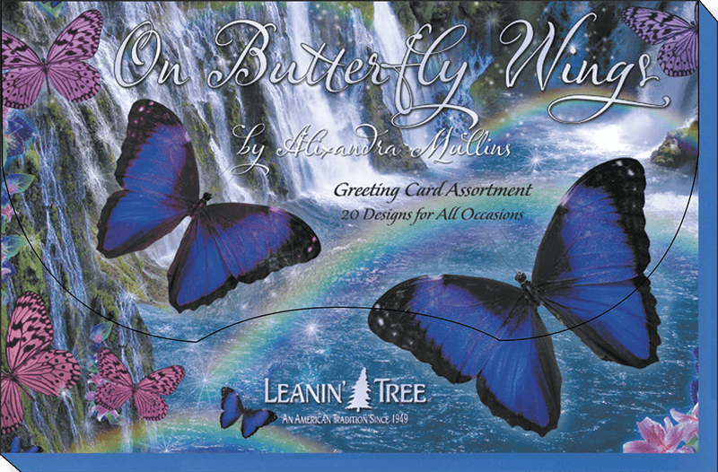 On Butterfly Wings Greeting Card Assortment Box - Lemon And Lavender Toronto
