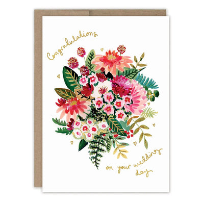 On Your Wedding Day Card - Lemon And Lavender Toronto