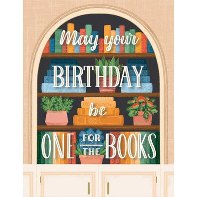 One For The Books Birthday Card - Lemon And Lavender Toronto