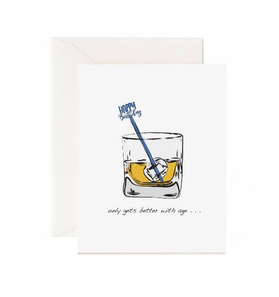 Only Gets Better With Age - Greeting Card - Lemon And Lavender Toronto