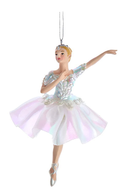 Opalescent Ballerina Ornaments, 2 Assorted - Lemon And Lavender Toronto