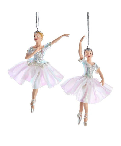 Opalescent Ballerina Ornaments, 2 Assorted - Lemon And Lavender Toronto