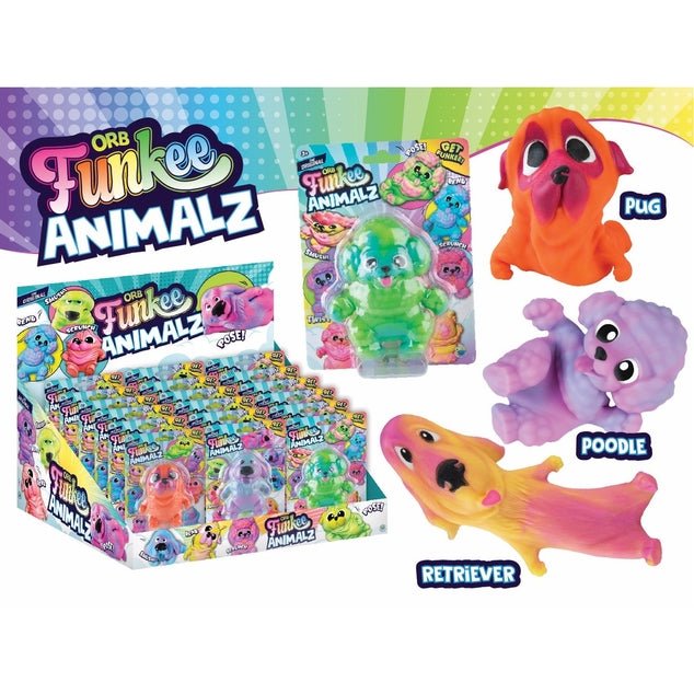 ORB Funkee Animalz Mega Puppies - Lemon And Lavender Toronto