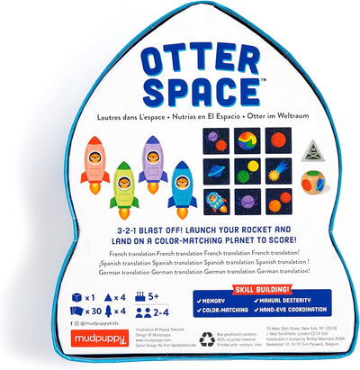 Otter Space Shaped Box Game - Lemon And Lavender Toronto