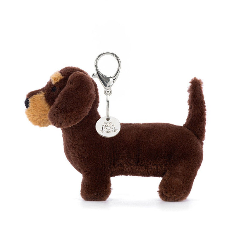 Otto Sausage Dog Bag Charm - Lemon And Lavender Toronto