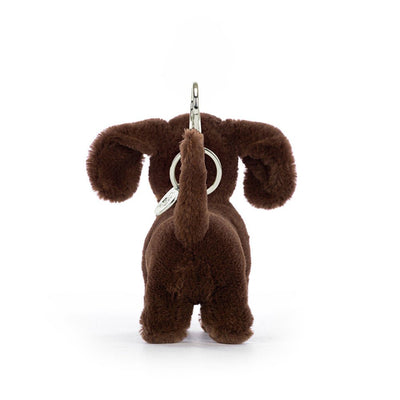 Otto Sausage Dog Bag Charm - Lemon And Lavender Toronto