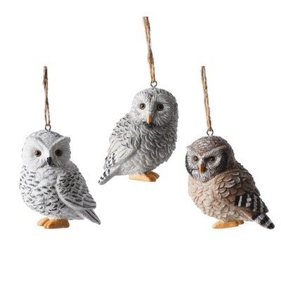 Owl Ornament - Sold Individually - Lemon And Lavender Toronto