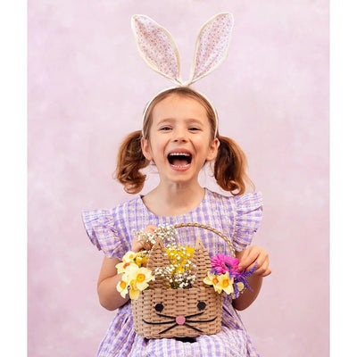 Paper Bunny Shaped Easter Basket - Lemon And Lavender Toronto