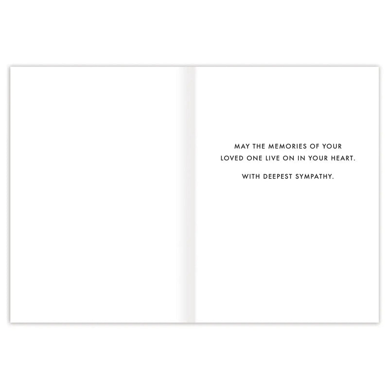 Part of You Sympathy Card - Lemon And Lavender Toronto