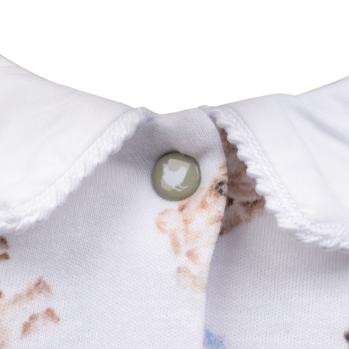 Little Paws Printed Sleepsuit