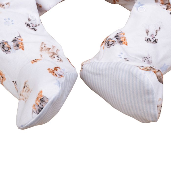Little Paws Printed Sleepsuit