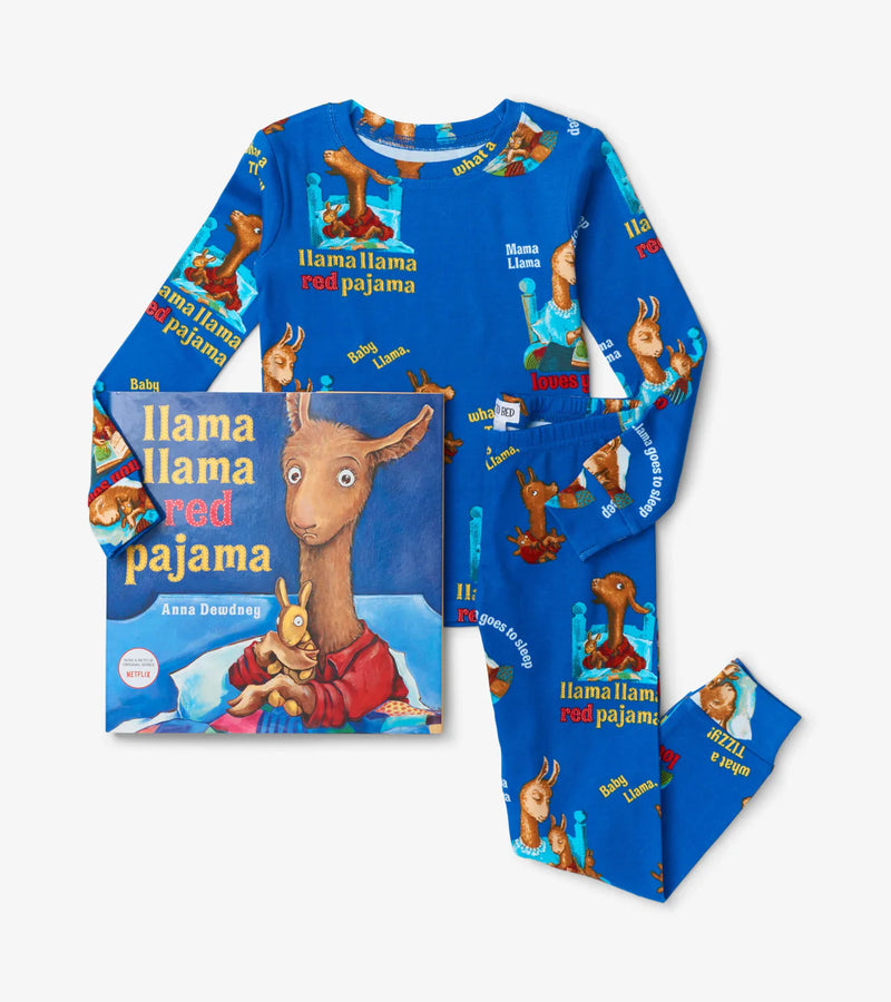 Llama Llama Red Pajama - Flat Pack Pajama Set With Book