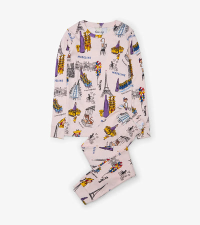 Madeline - Hanging Pajama Set With Book