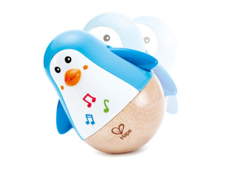 PENGUIN MUSICAL WOBBLER – HAPE - Lemon And Lavender Toronto